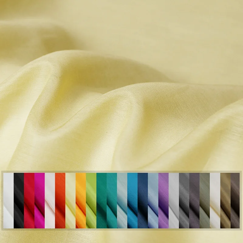 Bijeli Vosak Bobica kvaliteta 9mommon glatka svilene/denim obloge ljetne haljine materijal odjeća DIY tkanine za odjeću Besplatna Dostava
